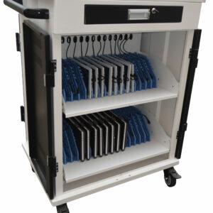 Chariot multimédia pour stocker et charger 30 tablettes/PC