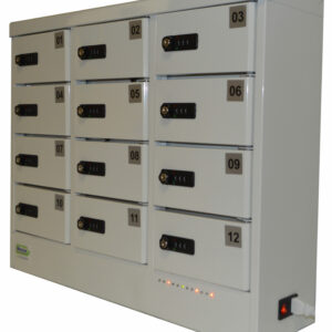 Station de stockage et chargement individuel pour 12 smartphones