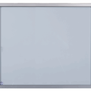 Vitrine d'affichage LEAF intérieur à porte battante en verre et Tôle Laquée Magnétique